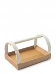 Gejst - Kydo Tray Oak Beige White - Kandikud - 23.5CM X 40.5CM X 27CM