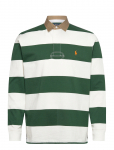 Polo Ralph Lauren - Classic Fit Khaki-Collar Rugby Shirt - Pikkade varrukatega - XS