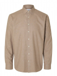Selected - Slmreg-Leo Heather Shirt Ls Noos - Ruudulised s&auml;rgid - XL