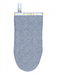 Noble House - Oven Glove Blue Frog Grs - Pajakindad - 15X30CM