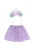 IPK - Mermaid Accessory Set For Children, Headband And Skirt - Tegelaskujude kost&uuml;&uuml;mid - 0
