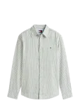 Tommy Jeans - Tjm Reg Linen Mx Strp Shirt Ext - Vabaaja s&auml;rgid - XL