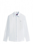 Tommy Jeans - Tjm Reg Linen Blend Shirt Ext - Linased s&auml;rgid - XXL