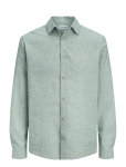 Jack & Jones - Jjesummer Linen Blend Shirt L/S Sn - Vabaaja s&auml;rgid - L