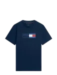 Tommy Hilfiger - Brand Love Text Box Tee - L&uuml;hikeste varrukatega - L