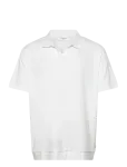 Lindbergh - Open Collar Structure Rib Polo - L&uuml;hikeste varrukatega - XL