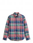 GANT - Reg Indian Madras Check Shirt - Ruudulised s&auml;rgid - XXXL