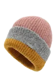 Didriksons - Malin Striped Beanie - Kootud m&uuml;tsid - ONE SIZE