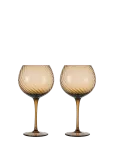 Byon - Wine Glass Opacity 2Pcs/Set - Punase veini klaasid - ONE SIZE