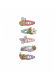 Mimi & Lula - 5 Clic Clacs - Mini Beasts Bouquet - Juukseklambrid - ONE SIZE