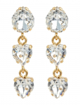 Caroline Svedbom - Love Edit Earrings Gold - Statement k&otilde;rvar&otilde;ngad - ONE SIZE