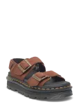 Dr. Martens - Zebzag Sandal Sepia Brown Tumbled Nubuck - Platvormsandaalid - 42