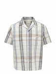 ONLY & SONS - Onsebert Rlx Resort Ss Shirt Ww - Vabaaja s&auml;rgid - XXL