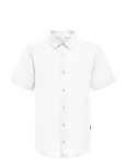 ONLY & SONS - Osjcaiden Life Ss Solid Linen Shirt Wvn - L&uuml;hikeste varrukatega s&auml;rgid - 152