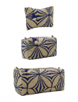 House Doctor - Toiletry Bag, Hdcare, Blue - Hoiukotid - 18X 14X 1CM