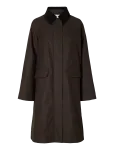 Selected - Slwwilma Waxed Coat - Vihmamantlid - 44