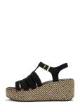 FitFlop - Platfforms Graphic-Weave Suede Fisherman Sandals - Platvormsandaalid - 42