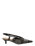 Sofie Schnoor - Rillsw Snake Stilletto - Kontsaga slingback-kingad - 40