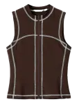 Noella - N-Karishenna Top - Varrukateta l&uuml;hikesed topid - XXL
