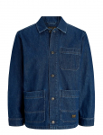 Jack & Jones - Jprbluderry Dnm L/S Overshirt Styd - Pealiss&auml;rgid - M