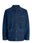 Jack & Jones - Jprbluderry Dnm L/S Overshirt Styd - Pealiss&auml;rgid - M