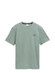 Tom Tailor - Pique T-Shirt - L&uuml;hikeste varrukatega - S