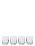 J-Line - S/4 Drinking Glass Acr Tr - Joogiklaasid - &Oslash; 9.5 CM