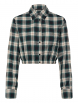 Maje - Cropped Cotton Shirt - Pikkade varrukatega - 40