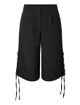 Pieces - Pctempre Hw Tie Detail Jorts D2D - Bermuda - XS