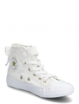 Converse - Ctas 1V Hi White/White/Gold - K&otilde;rge s&auml;&auml;rega tossud - 29