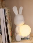 J-Line - Table Lamp Rabbit Polyresin White - Laualambid - ONE SIZE