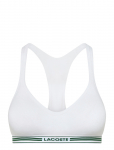 Lacoste - Padded Stretch Jersey Logo Bralette - Tugikaarteta rinnahoidjad - M