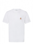 Maison Kitsune - Speedy Fox Patch Comfort Tee-Shirt - L&uuml;hikeste varrukatega - XXL