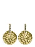SN&Ouml; Of Sweden - Union Casey Hammered Ear G/Clear - Onesize - Needid - ONE SIZE