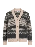 Vila - Viandora L/S Jacquard Knit Cardigan - Kardiganid - M