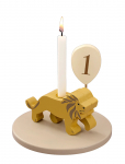 JaBaDaBaDo - Candlestick Lion - Sisustustarvikud ja detailid - ONE SIZE