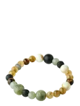 Pilgrim - Root Bracelet Silver-Plated/Multi - P&auml;rlitega k&auml;ev&otilde;rud - ONE SIZE