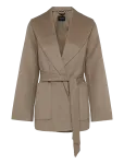 Lexington Clothing - Belted Wool Blend Jacket - Villased jakid - L