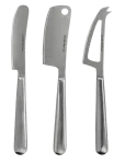 House Doctor - Cheese Knives, Hdcheese, Silver - Noakomplektid - KNIFE:L:17.6CM.W:3.6CM.KNIFE
