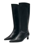 ALOHAS - Gema Brown Leather Boots - P&otilde;lveni saapad - 39
