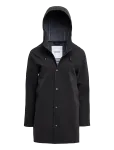 Stutterheim - Stockholm Suede Black - Vihmamantlid - L