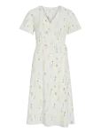 Vila - Vilovie S/S Wrap Midi Dress - Noos - P&otilde;lveni ja midi - 34