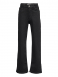 Lindex - Trousers Denim Vanja Black Wid - Laiad teksad - 128