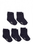 Minymo - Ankle Sock -Solid (5-Pack) - Sokid - 19-22