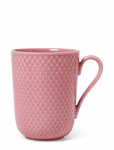 Lyngby Porcel&aelig;n - Rhombe Color Krus Med Hank 33 Cl - Kohvitassid - 33 cl