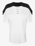 Jack & Jones - Jjenoa Tee Ss Crew Neck 7Pk Mp Noos - L&uuml;hikeste varrukatega - M