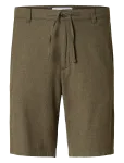 Selected - Slhregular-Brody Linen Shorts Noos - Vabaaja - S