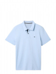 Tom Tailor - Basic Polo With Contrast - L&uuml;hikeste varrukatega - XXL