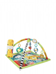 Fisher-Price - 3-In-1 Rainforest Sensory Gym Tummy Wedge With 6 Baby Toys Newborn To Toddler - Tegelusmatid - ONE SIZE