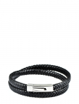 Edd. - Leather Bracelet Double - K&auml;ev&otilde;rud - M 20 cm